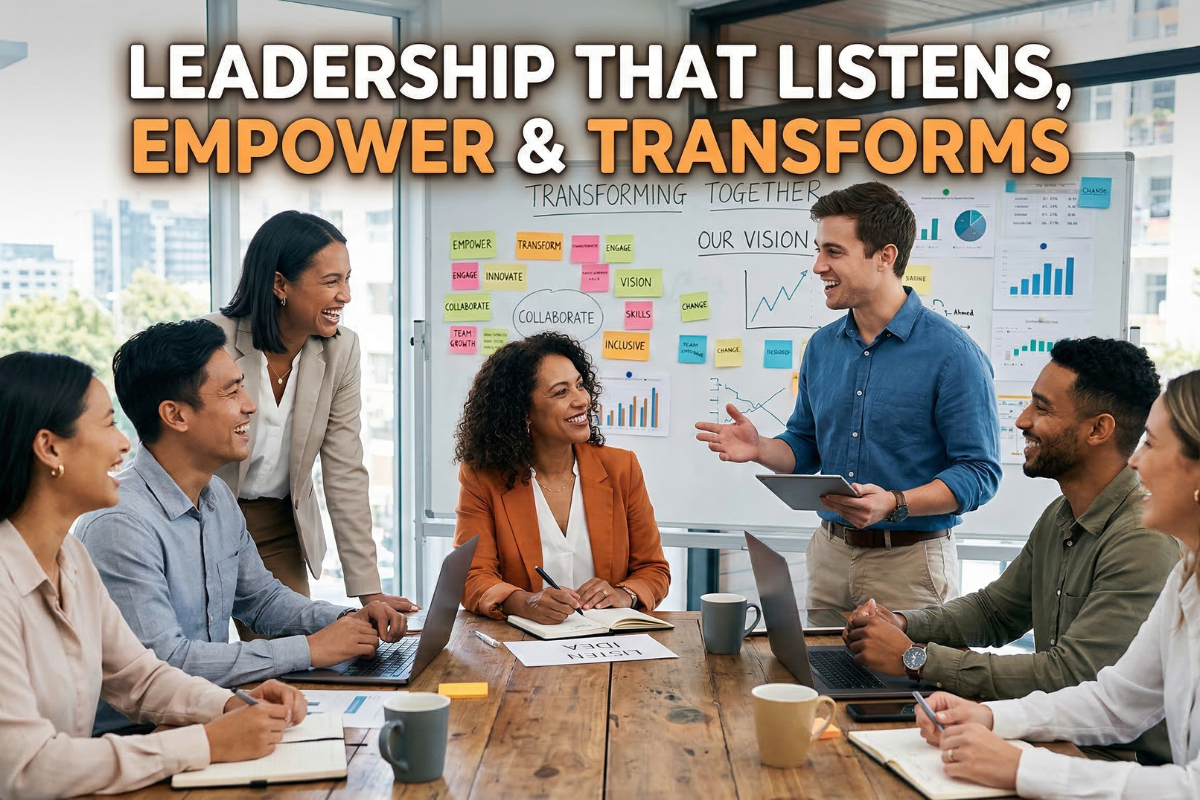 Leadership That Listens, Empowers and Transforms